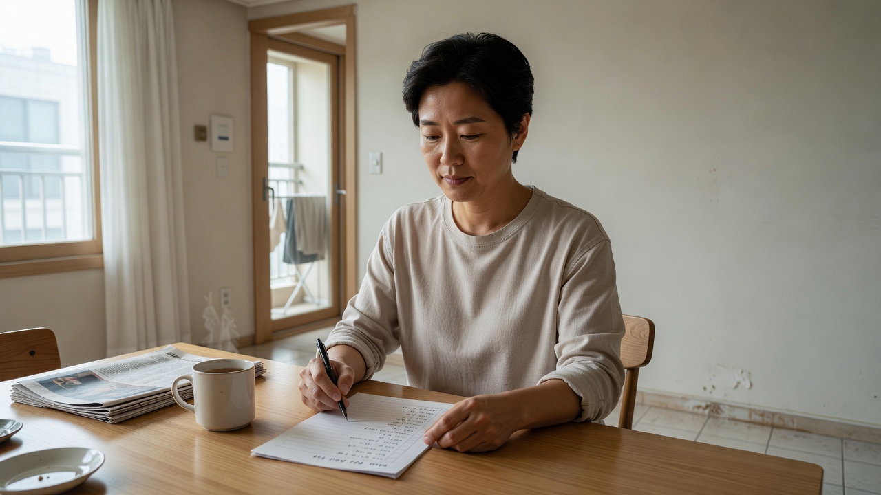 기본 예절 항목을 정리한 목차와 함께하는 일상 장면